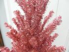 Pink Tinsel Tree - 6' - Silver/Pink Branches - Vintage - MCM - Rare