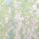 Map North Windham Maine 1957 Topographic Geological Survey 1:24000 27x22