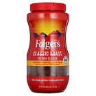 Folgers Classic Roast Instant Coffee Crystals, 16-Ounce Jar