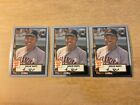 2021 Topps Chrome Platinum Anniversary Willie Mays 3 Card Lot #618 SF Giants