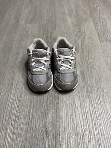 New Balance 990v5 Toddler Shoe Size 5c Gray White Preowned IC990GL5