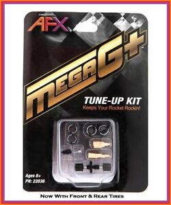 AFX Mega G+ Chassis Tune-Up Kit Pickup Shoes, Axle, Springs & Tires 22036
