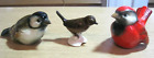 Very Nice Lot of 3 Goebel Bird Figurines, Red Cardinal, Sparrow & Wren