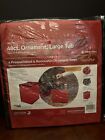 New ListingChristmas 48ct Ornament Storage Tub Container Heavy Duty Large Removable trays