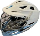 Cascade-R White w/ Blue Trim Lacrosse Helmet w/ Chin Strap