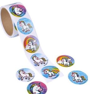 25 Unicorn stickers  Party favors magical Birthday Party fairytale #2 loot bag
