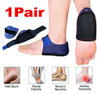 1 Pair Heel Protectors Pads Plantar Fasciitis Arch Wrap Support Foot Pain Relief
