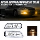 Bumper LED Driving Fog Lights & Wiring For 2003 2004 2005 2006 2007 Honda Accord (For: 2007 Honda Accord)