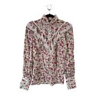 Frontier Classics Victorian Old West Top Size S Floral Lace Long Sleeve Prairie