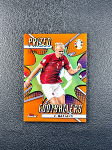 New Listing2023-24 Topps Finest Road To Euro Haaland Prized Orange #11/25 Norway SSP