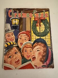 Vintage 1952 Christmas Carols Songbook Music by Karl Schulte Holliday Fun