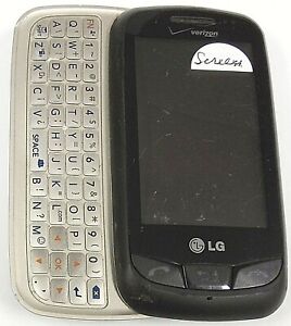 LG Cosmos Touch VN270 - Black and Silver ( Verizon ) Cellular Slider Phone