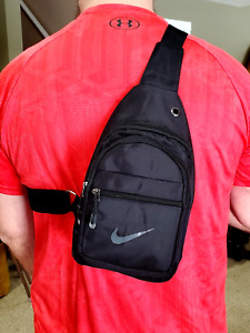 Nike Unisex Sling Bag Backpack NWT School Carry On Shoulder Bag