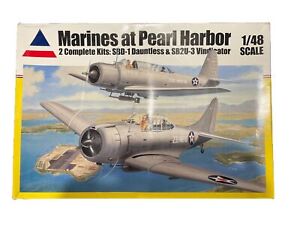 Accurate Miniatures Marines at Pearl Harbor Dauntless & Vindicator 1/48 scale