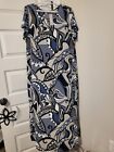 Chico's NWT Cap Sleeve Printed Dress Size 3