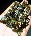 100ct 80-100PCS+ Clear Tourmaline—GREEN Tourmaline Crystal Rough gem Rock  i849