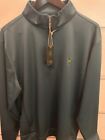 NWT  Very RARE Augusta National Members Masters Golf Quarter Zip ANGC.Large!