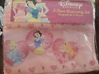 Princess 3pc Crib Bedding Set flannel, Crib Skirt,Diaper Stacker Disney New