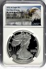 2022 W PROOF SILVER EAGLE FIRST DAY OF ISSUE NGC PF70 BALD EAGLE MOUNTAIN LABEL
