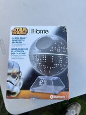 Star Wars Death Star Bluetooth Speaker From iHome Li-B18 Lights Up Sound BNIB