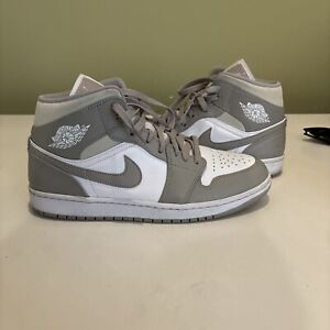 Size 10.5 - Air Jordan 1 Mid College Grey