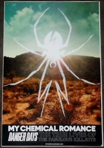 MY CHEMICAL ROMANCE Danger Days Ltd Ed Discontinued RARE New Poster! MCR