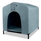 Floppy Dawg Just Chillin’ Portable Dog House. Elevated Pet Shelter for Indoor...