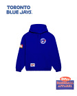 VTG 90s NWT Toronto Blue Jays Hoodie Baseball Sweatshirt Gray Blue All Sizes