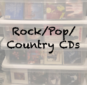 Clearance CDs - Mixed Genres/Years - Flat $4.50 Shipped - CRPop - R-Z