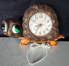 Vintage 1970's New Haven Turtle Electric Wall Clock Tested Working