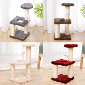 Pet Cat Tree Tower Activity Center Large Playing House Condo For Rest Sturdy
