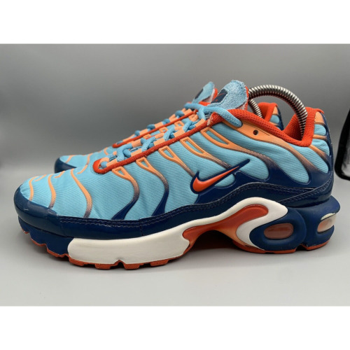 NIKE AIR MAX PLUS SWOOSH CHAIN Running Shoes CQ4816-400 Size 6Y Women's Size 7.5