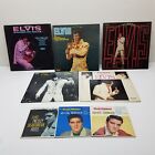Lot of 8 Vintage Elvis Presley Vinyl Records