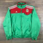 Vintage 90s Adidas Mexico Soccer Futbol Track Jacket Mens Size XL *RARE*