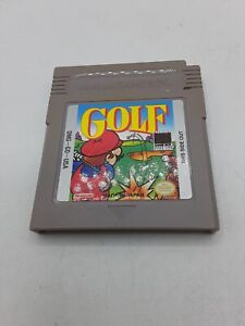 Mario Golf (Nintendo Gameboy, 1990) TESTED AUTHENTIC