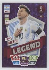 2022 Panini Adrenalyn XL FIFA World Cup Qatar 2022 Legend Lionel Messi #19