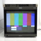 SONY BVM-A20F1M 20-inch master monitor with BKM-16R (62HD HD-SDI/61D D1-SDI & co