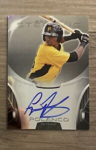 New Listing2013 Bowman Sterling Prospect Auto Gregory Polanco #BSAP-GP Pittsburgh Pirates