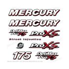 Fits Mercury 175hp Optimax ProXs Outboard Engine Decals Reproductions in Stock