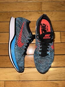 Size 4.5 - Nike Flyknit Racer Neo Turquoise