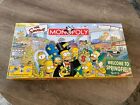 Monopoly The Simpsons Edition Welcome to Springfield Game -Missing Pewter Tokens