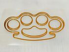Brass Knuckles Vinyl Decal MANY Sizes & Colors Buy 2 Get 1 FREE + FREE Shipping