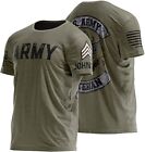 US Army Shirt Personalized Military Soldier Veteran 3D Shirt Custom 3D Shirt
