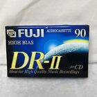 Fuji High Bias DR-II Cassette Tape for CD 90 min NEW