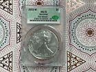 2023-W Burnished $1 American Silver Eagle CAC MS70 First Delivery