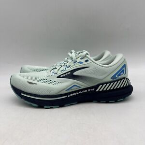 Brooks Adrenaline GTS 23 1203811D471 Womens Blue Lace Up Running Shoes Size 9 D