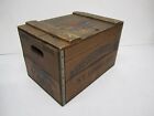 Vtg 1876-1976 Anheuser Busch Budweiser Centennial Beer Crate Box Wood Hinge Lid