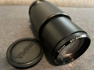Vivitar 80-200mm 1:4.5 Auto Zoom Lens No 22907945 - Untested