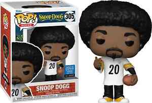 Funko Pop Snoop Dogg White Steelers LE 5K w/ Protector Tha Dogg House Exclusive