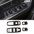 Carbon Window Lift Switch Panel Cover Trim for Dodge Charger 11+ /Ram 1500 10-17 (For: Ram)
